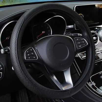 Coprivolante in pelle