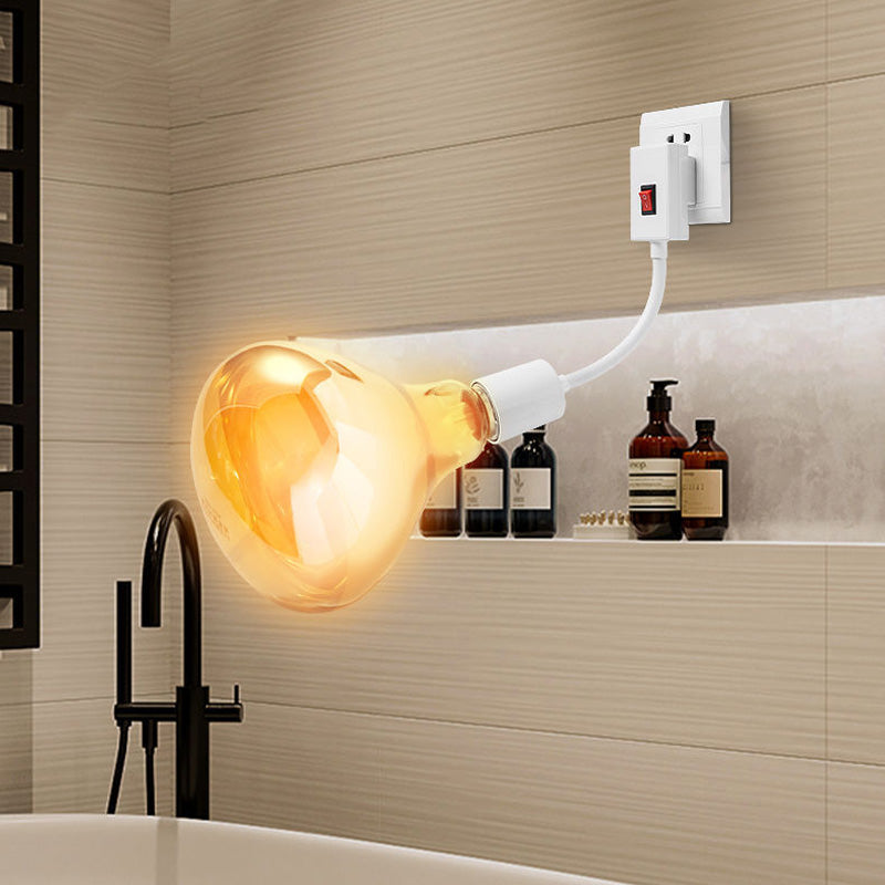 🚨 Flash Sale⚡Ends in 3 hours! ⏰⏰【High Power Bath Light Socket with Switch】✨