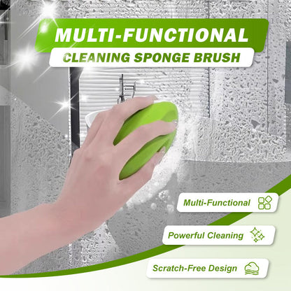 🧽 Bathroom Multi-Purpose Limescale Cleaning Sponge Brush 💦
