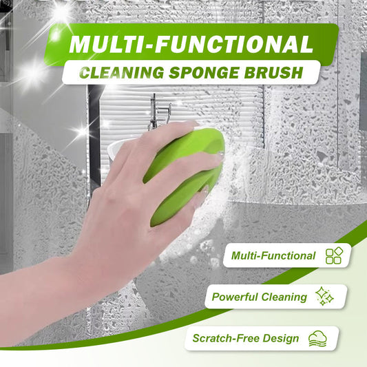 🧽 Bathroom Multi-Purpose Limescale Cleaning Sponge Brush 💦