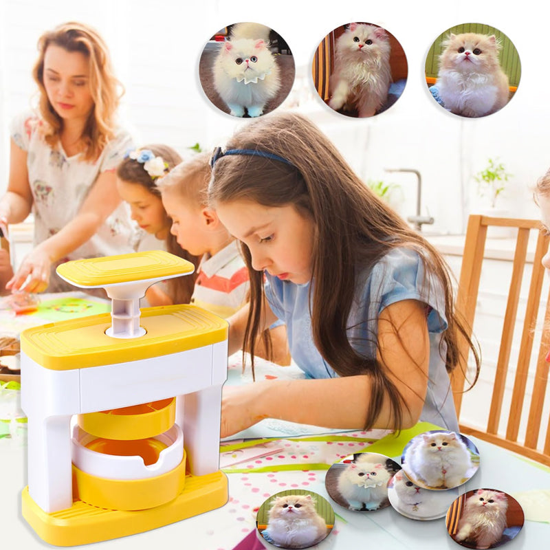 🎅🎃Pin Badge Maker DIY Kit with Accessories