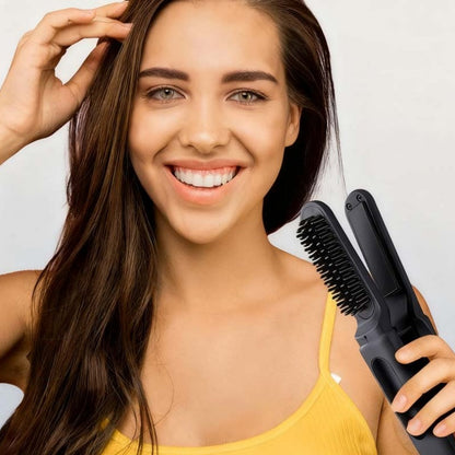 Flash Sale: 50% Off⚡2-in-1 Portable Hair Straightener & Curler