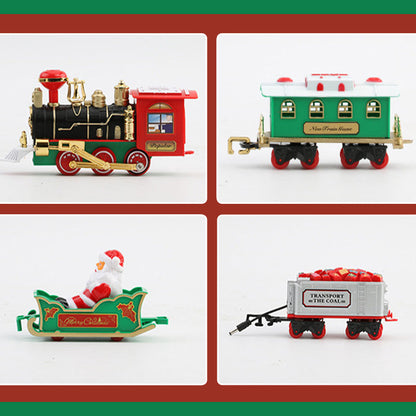 [Best Gift For Kids] Electric Christmas Train Toy Set