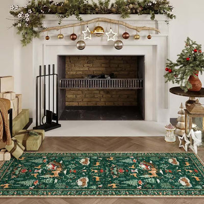 Soft Non-Slip Christmas Rug For Home Decor