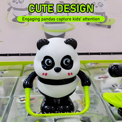 Adorable Wind-Up Panda Toys Set for Kids