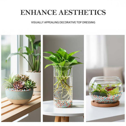 Colorful Clay Pebbles for Plants