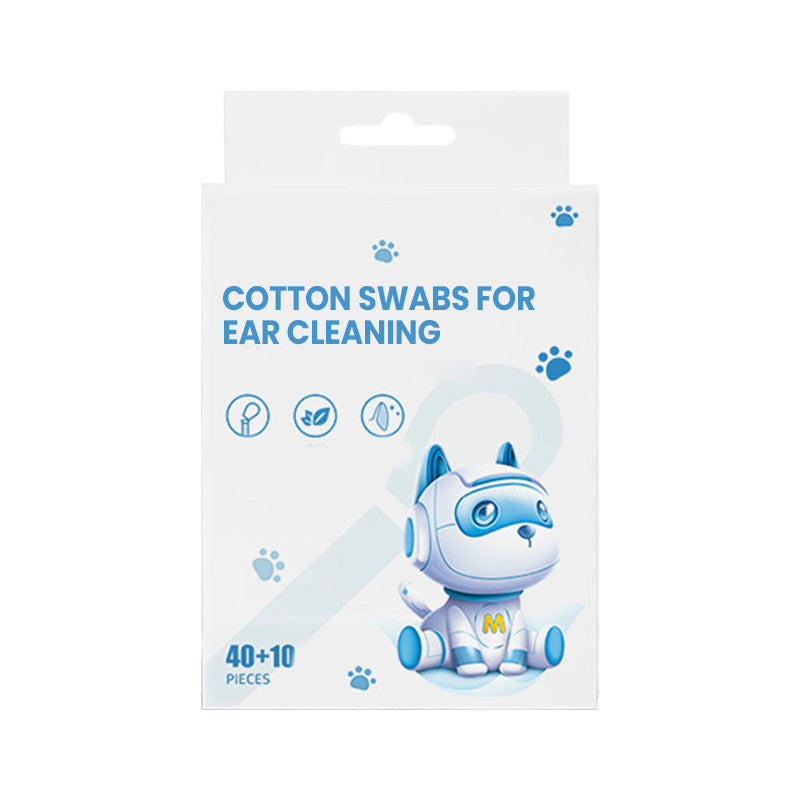 Cleaning Cotton Swabs for Dogs and Cats