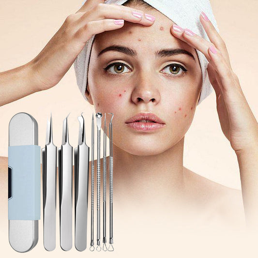 💓HOT SALE 50% OFF💥Stainless Steel Blackhead Removal Kit (with free alcohol pads)