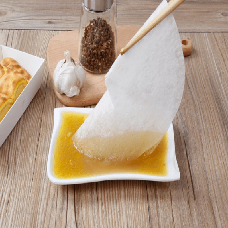 Oil-absorbing kitchen foil (12 pieces)