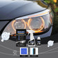 🚘 Car headlight restoration fluid, improved crystal coating that reduces blurring