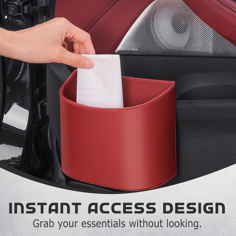 🥳2026 HOT SALE🥳🚗🧺 50% OFF! Leather Car Door Cup Holder – Wide‑mouth opening, easy reach for drinks & phone. Clip‑on secure fit. PU leather, tough & stylish. 🛡️✨