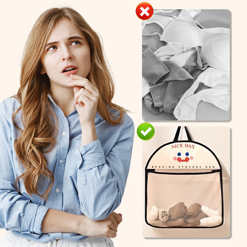 Multipurpose Visible Mesh Hanging Storage Bag