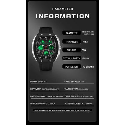 🎁Meet Christmas 50% OFF🎄Sporty luminous digital automatic men's watch