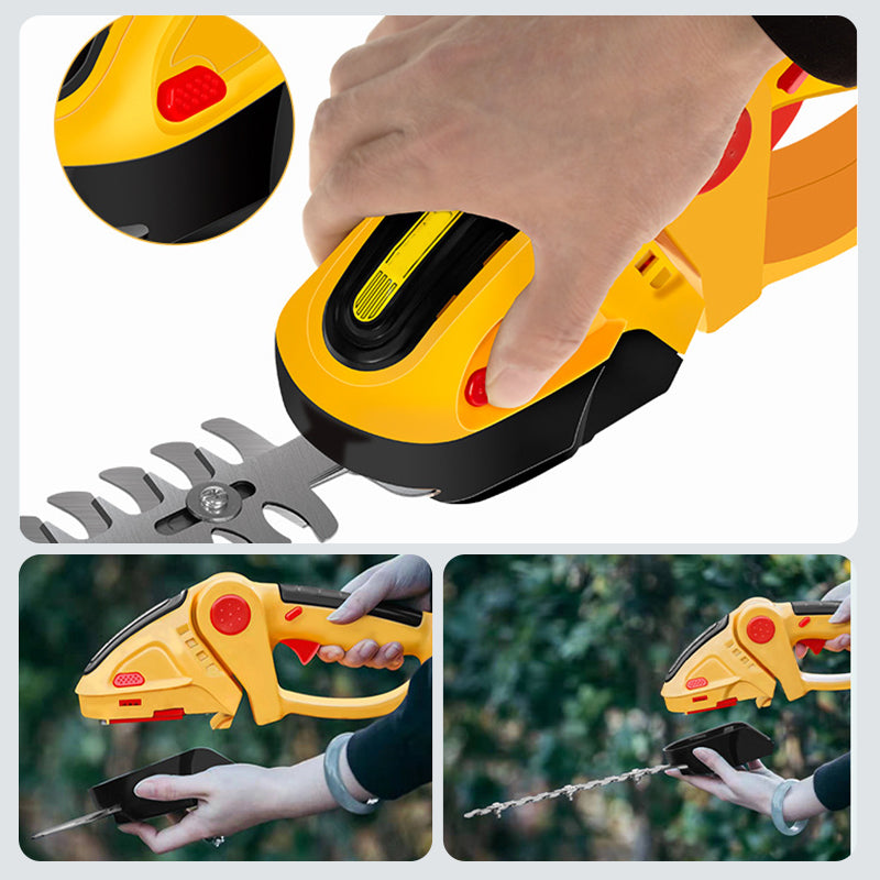 ⌛limited-time 50% off💥2-in-1 Handheld Hedge Trimmer