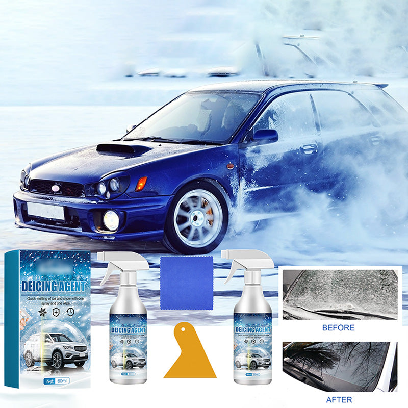 Car Windshield Deicing Spray Set