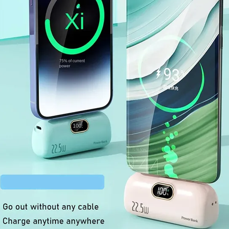 🏆Flash Sale⚡🎉$ 19.99 Today Only⏰5000mAh Mini Portable Charger Power Bank for phone🔋