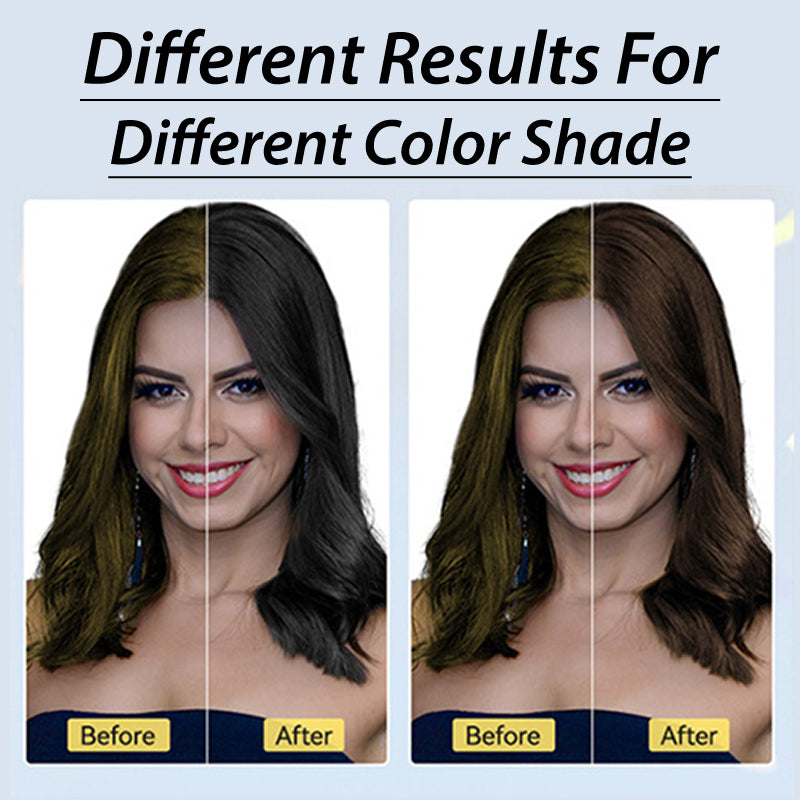 🍎 NOW 50% OFF!✨ Instant hair colouring shampoo with herbal extracts for men and women