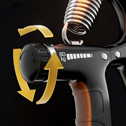 💪 50% OFF NOW ! ✨ Adjustable Counting Hand Grip Strength Trainer – 5 Resistance Levels, LCD Counter & Portable Design 🔋