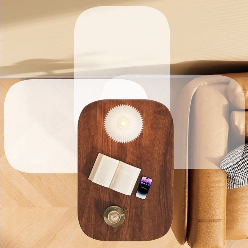 C-shaped adjustable folding table