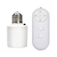 Wireless remote control E27 lamp socket set