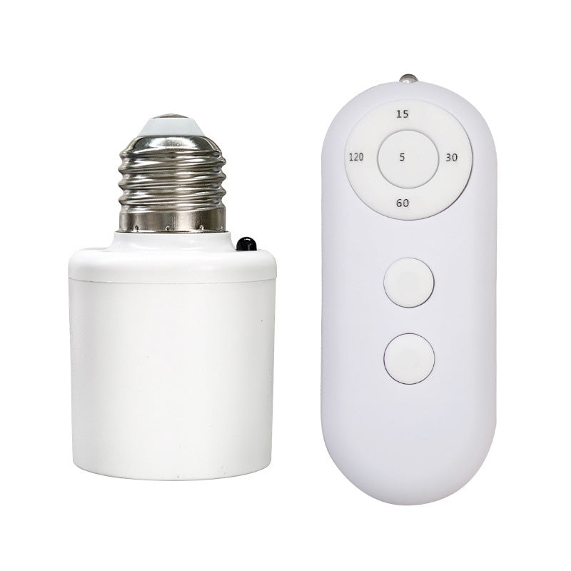 Wireless remote control E27 lamp socket set