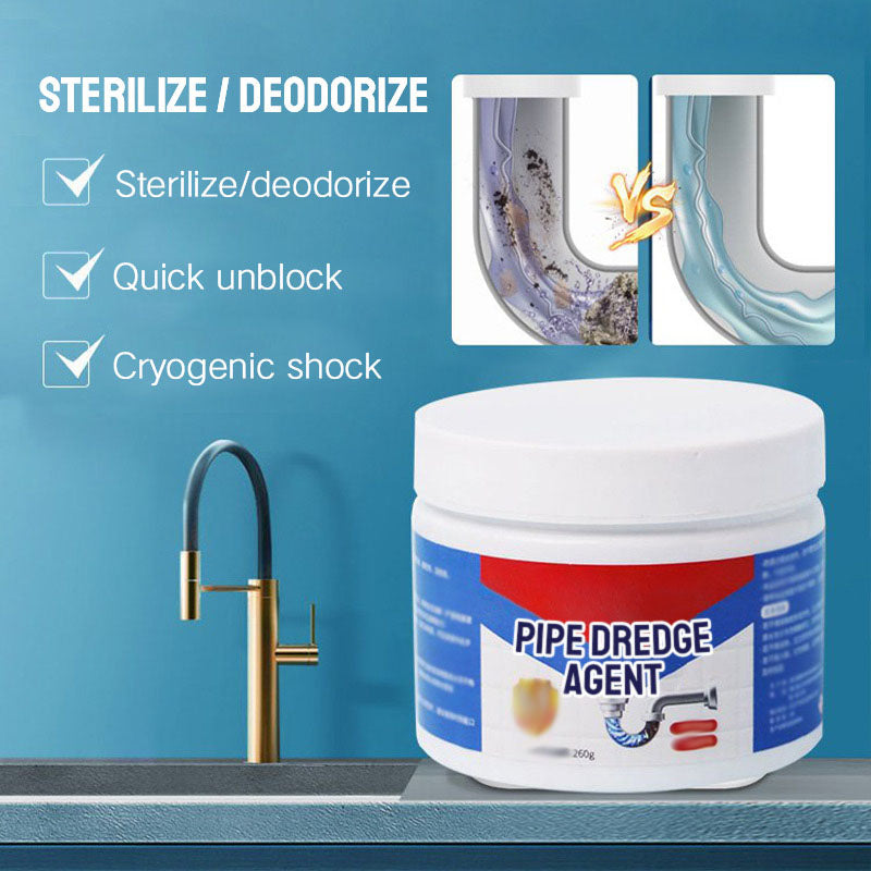 🔥 Multifunctional Pipe Unclogger – Removes Blockages and Unpleasant Odors from Drains 🔥