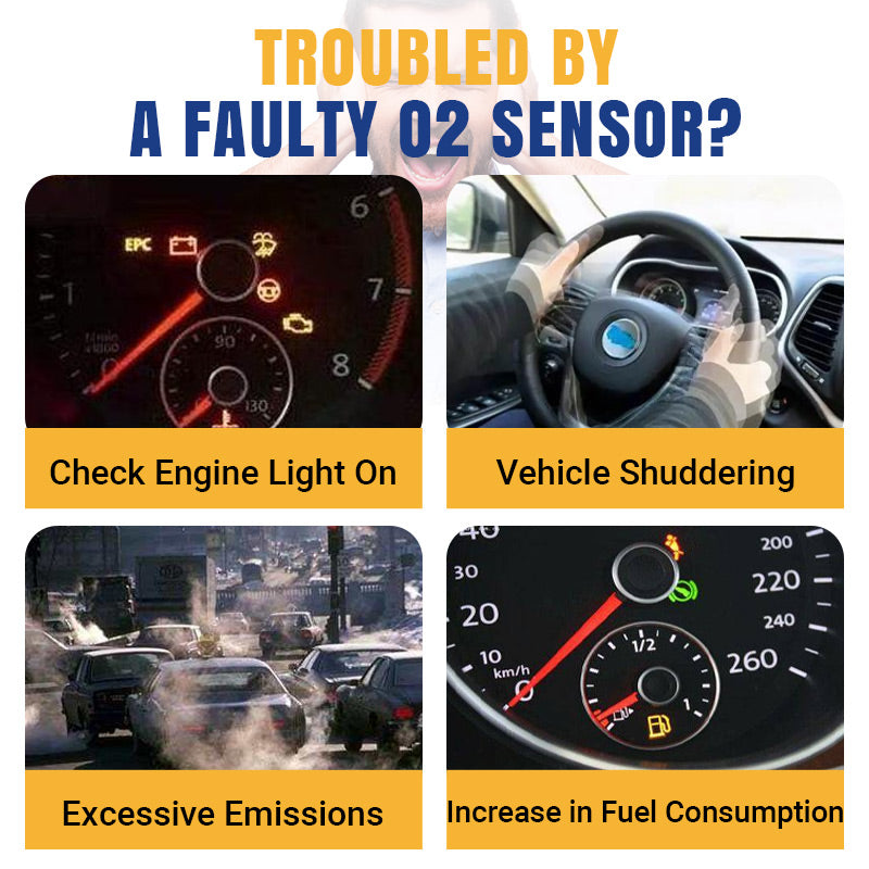 📢📢50% OFF! ⏳ Automotive O₂ Sensor Offset Socket & Thread Chaser 5-Piece Set – CR-V Steel, Side Cutout Design & Universal Fit for Fast, Safe Repairs! 🔧🚗