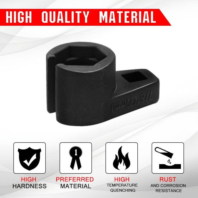 📢📢50% OFF! ⏳ Automotive O₂ Sensor Offset Socket & Thread Chaser 5-Piece Set – CR-V Steel, Side Cutout Design & Universal Fit for Fast, Safe Repairs! 🔧🚗
