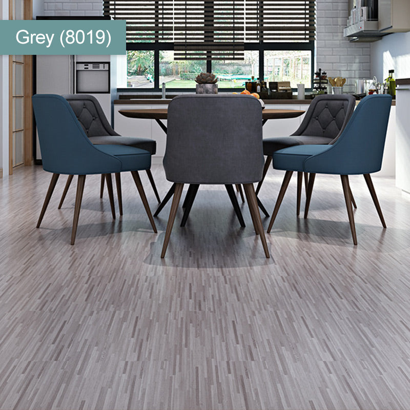（36 in × 6 in × 1/8 in）🏠 Wood Grain Peel and Stick Floor Tiles ， Self-Adhesive, Waterproof & Easy DIY Installation 🌿
