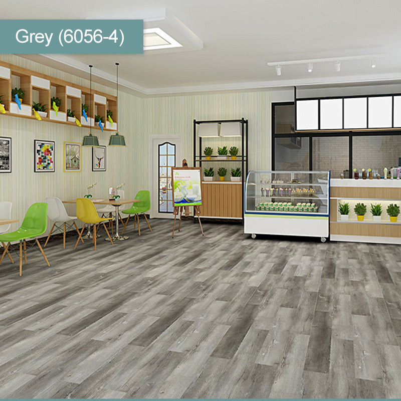 （36 in × 6 in × 1/8 in）🏠 Wood Grain Peel and Stick Floor Tiles ， Self-Adhesive, Waterproof & Easy DIY Installation 🌿
