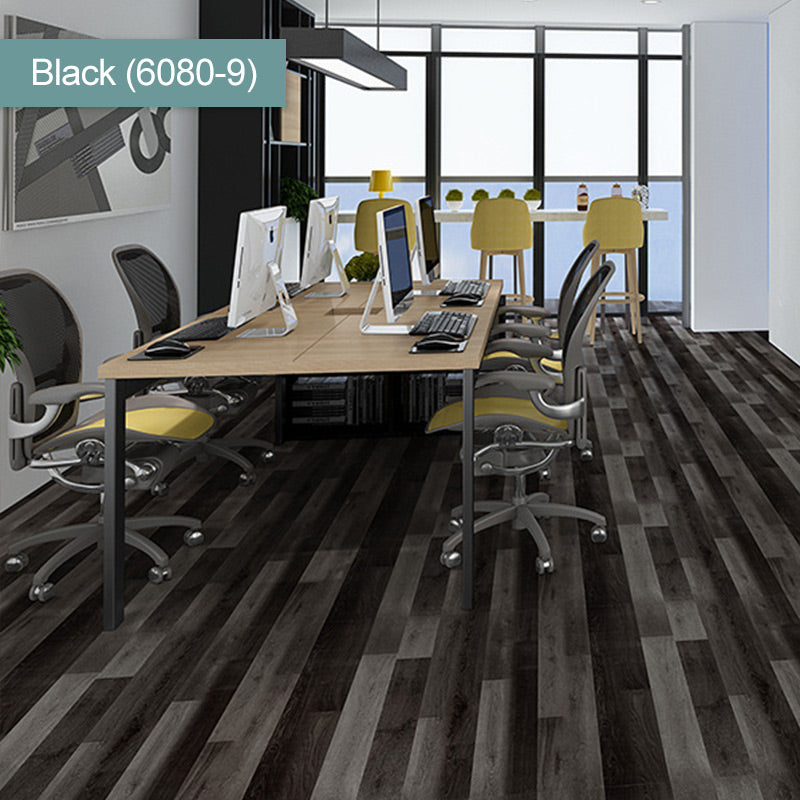 （36 in × 6 in × 1/8 in）🏠 Wood Grain Peel and Stick Floor Tiles ， Self-Adhesive, Waterproof & Easy DIY Installation 🌿