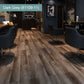 （36 in × 6 in × 1/8 in）🏠 Wood Grain Peel and Stick Floor Tiles ， Self-Adhesive, Waterproof & Easy DIY Installation 🌿