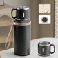 🏆Flash Sale 57% OFF⚡5K+ SOLD! 💥Stainless Steel Vacuum Insulated Bottle with Lidded Cup