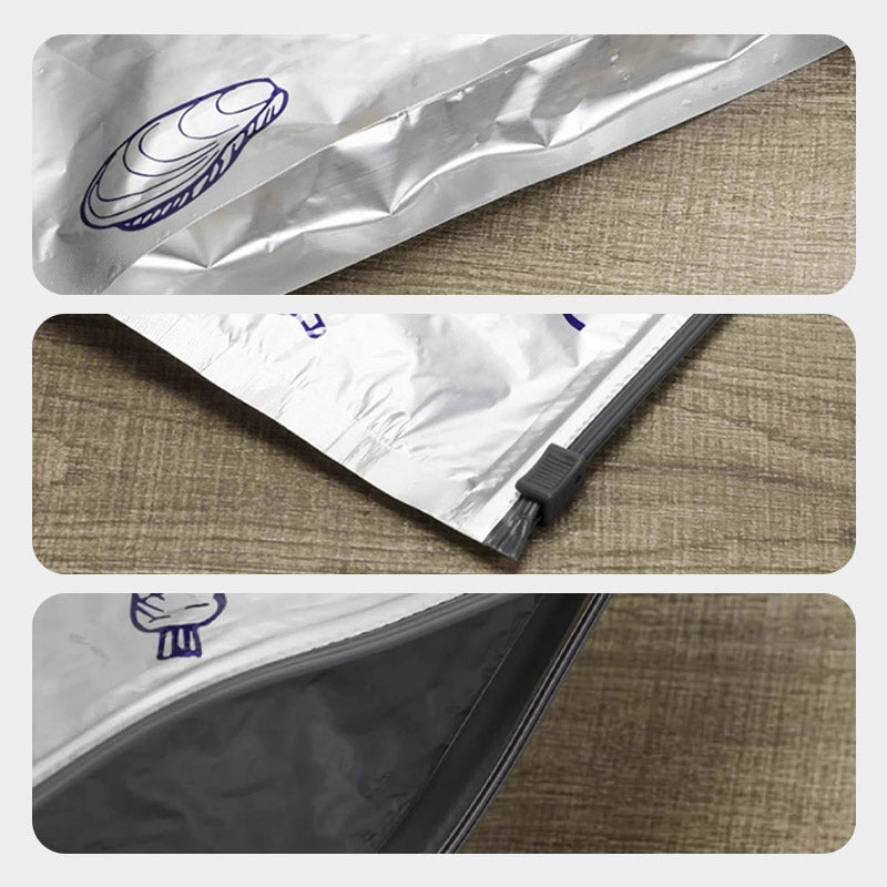 ✨ Reusable Aluminum Foil Food Storage Bags—Keep Your Food Fresher Longer! ✨