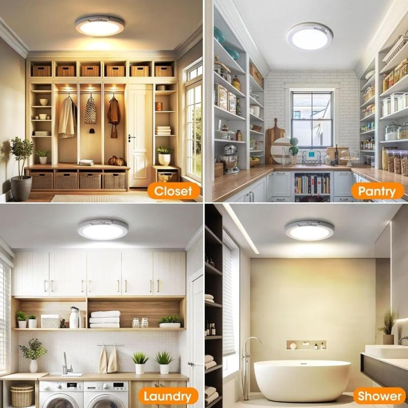 💥Big Sale-50% Off💡Rechargeable Motion Sensor Ceiling Light with Remote