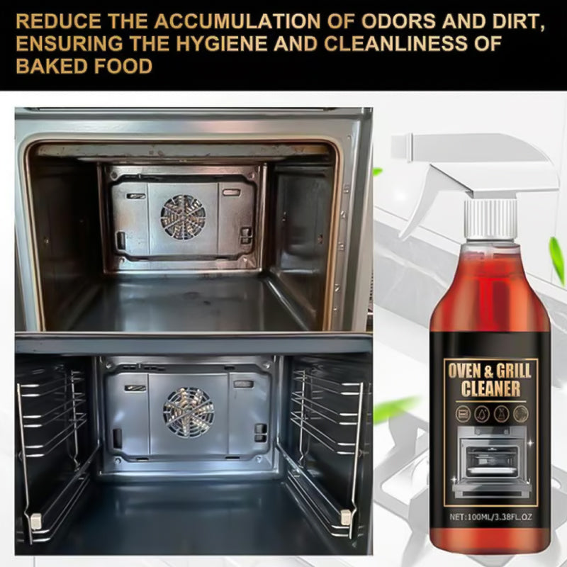🎉New Year's Gift 50% OFF!🧼Powerful Oven & Grill Cleaning Spray: Effortlessly Remove Grease & Food Residue – No Scrubbing Required!