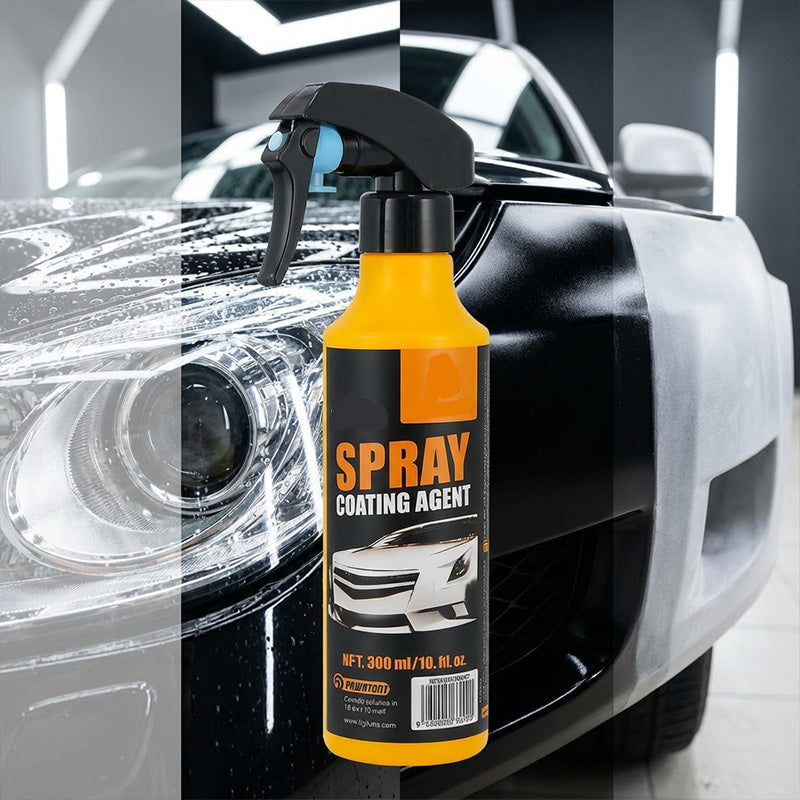 3‑in‑1 SiO₂ Ceramic Quick Coat Spray – Waterless Wash, Streak‑Free Gloss & Rain‑Beading Shield (UK)