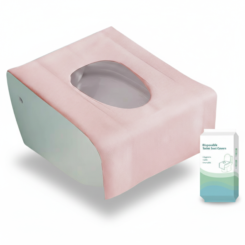 Disposable Waterproof Toilet Seat Covers Pack – Hygienic, Comfortable & Perfect for Travel & Public Restrooms 🧳