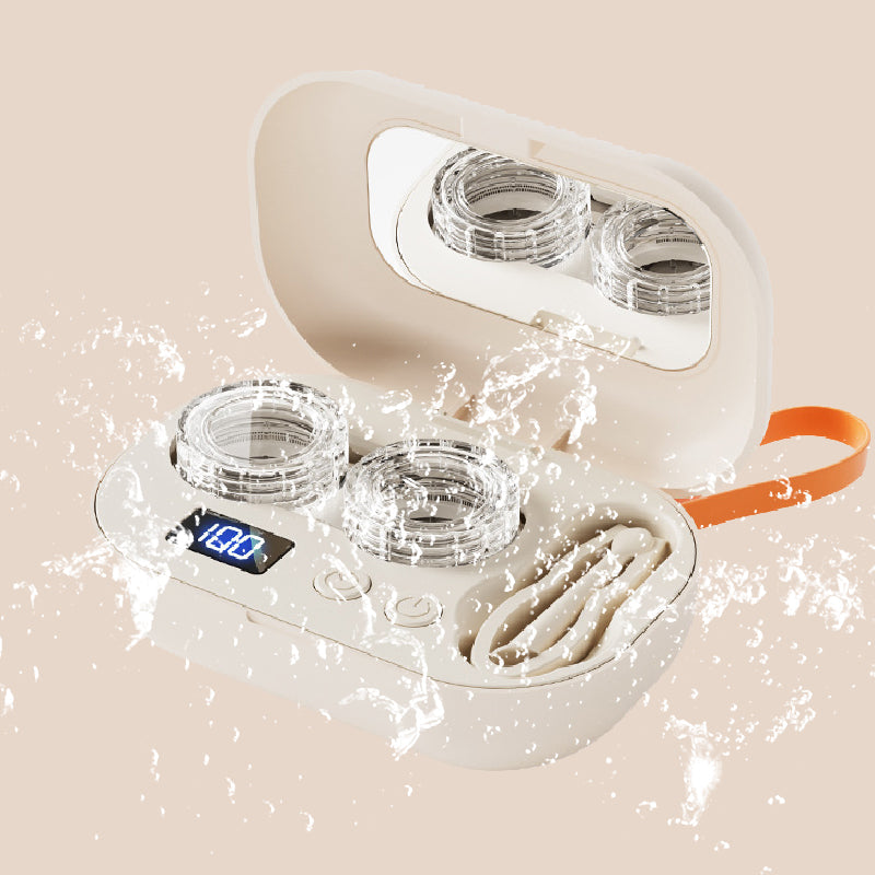 Ultrasonic Contact Lens Cleaner with Timer