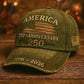 📢📢60%  OFF !! ⏰USA 250th Anniversary Baseball Cap