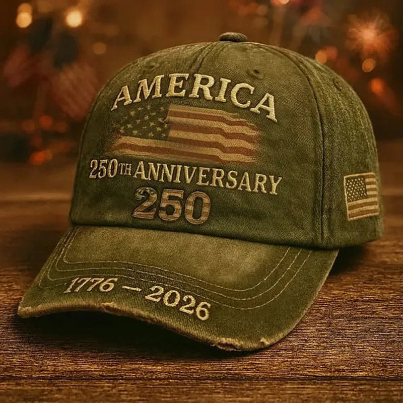 📢📢60%  OFF !! ⏰USA 250th Anniversary Baseball Cap