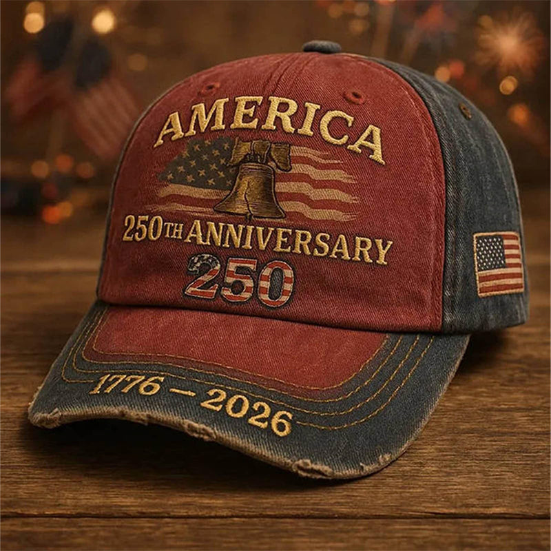 📢📢60%  OFF !! ⏰USA 250th Anniversary Baseball Cap
