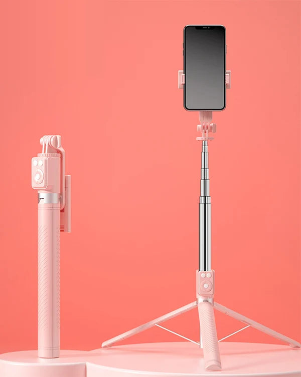 New 6-in-1 Bluetooth Selfie Stick