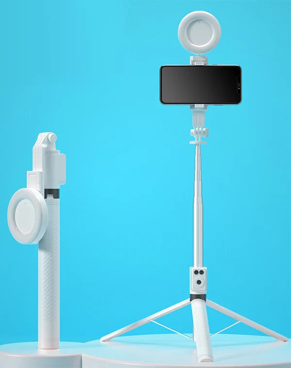 New 6-in-1 Bluetooth Selfie Stick