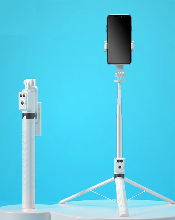 New 6-in-1 Bluetooth Selfie Stick