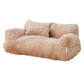 Cozy, soothing pet sofa with removable cover