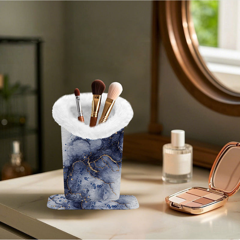 Magnetic Printed Eyeglass Holder with Plush Lining