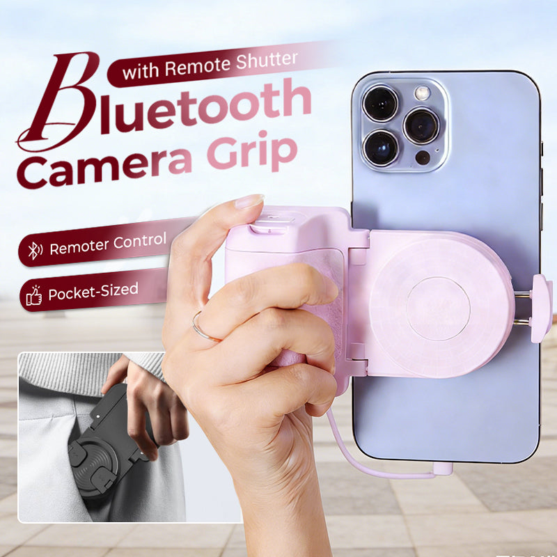Bluetooth Camera Grip with Remote Shutter