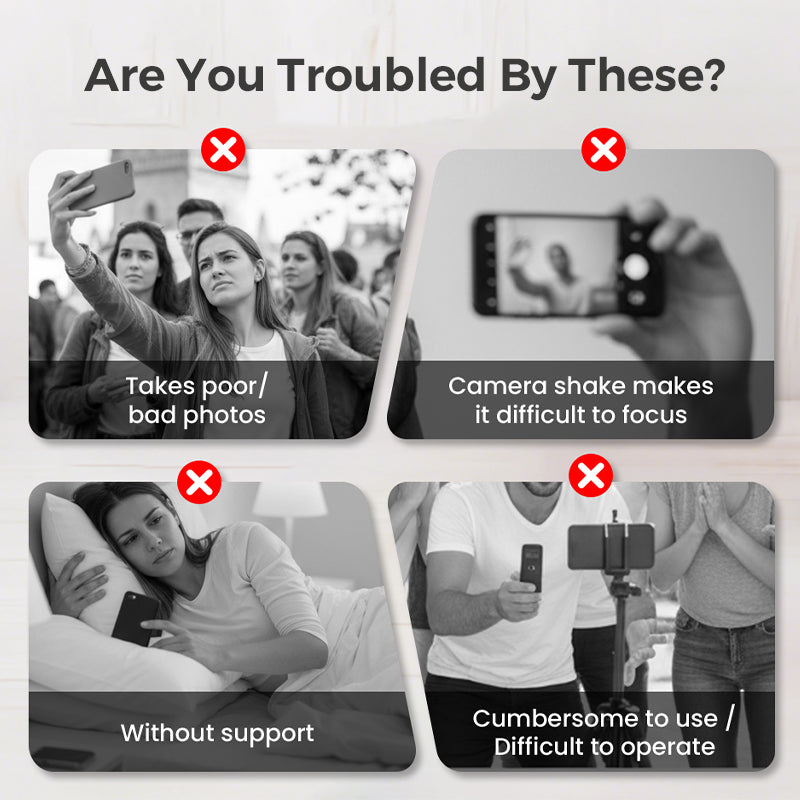 Bluetooth Camera Grip with Remote Shutter