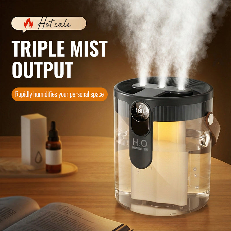 Portable Cordless Humidifier with Night Light